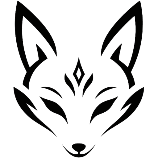 Logo shows a fox head with a diamond